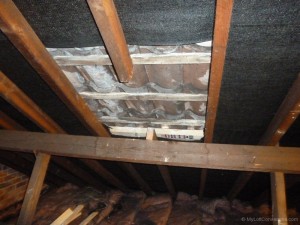Day 2 – Continuing to remove old loft