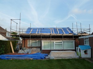 Day 25 – Starting to remove the roof